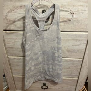 light camo lululemon tank top